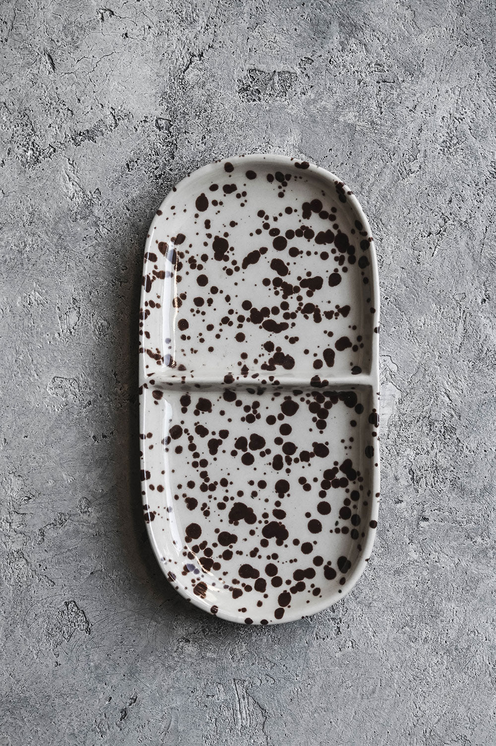 Splatterware Divided Tray