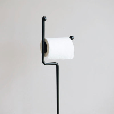 Standing Iron Toilet Paper Holder