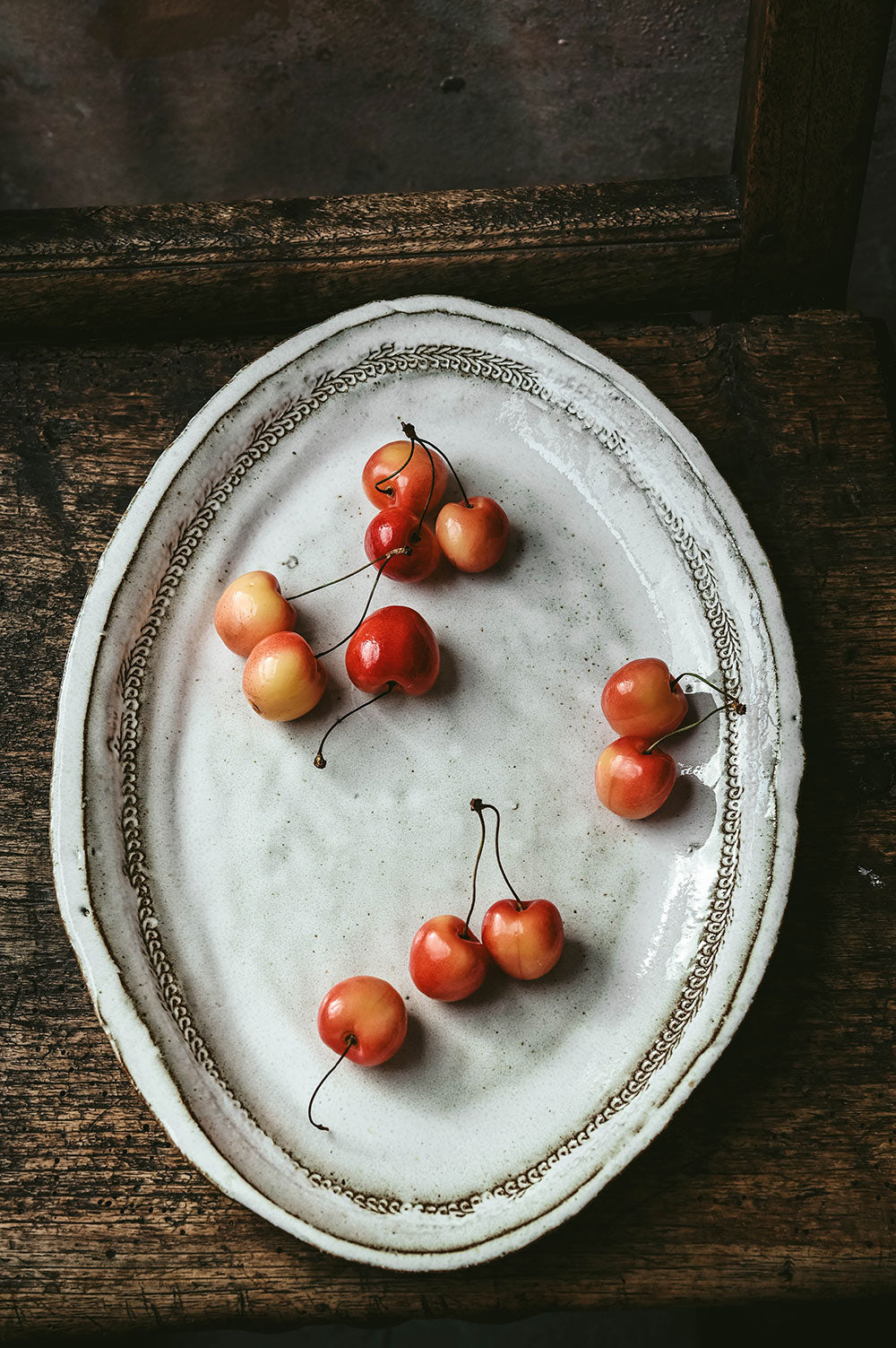 Handcrafted Stoneware Serving Platter