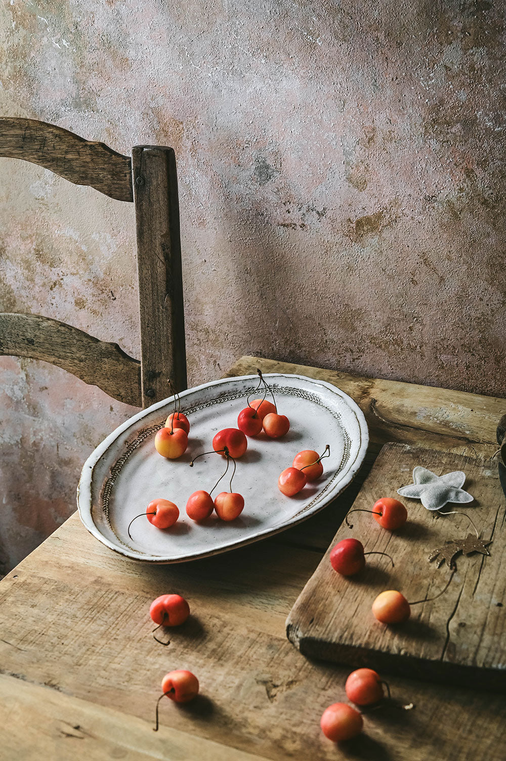 Handcrafted Stoneware Serving Platter