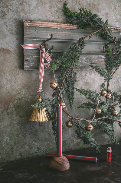 Striped Taper Candle Set