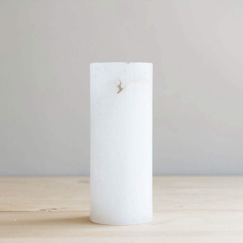Tall Alabaster Vase