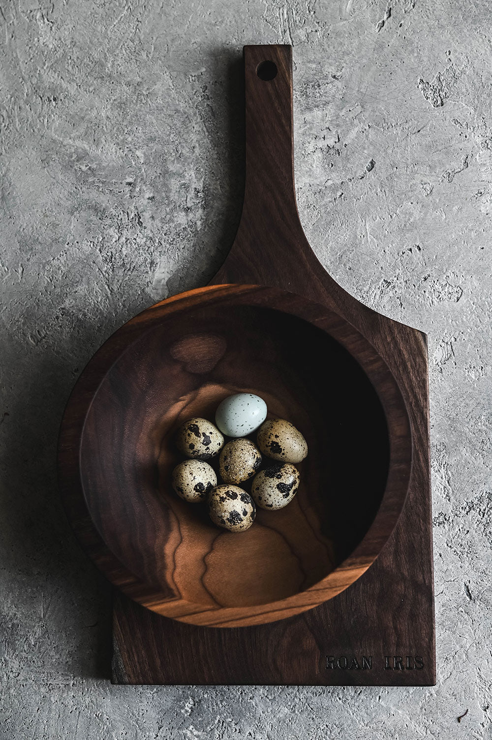 Roan Iris Walnut Pantry Board