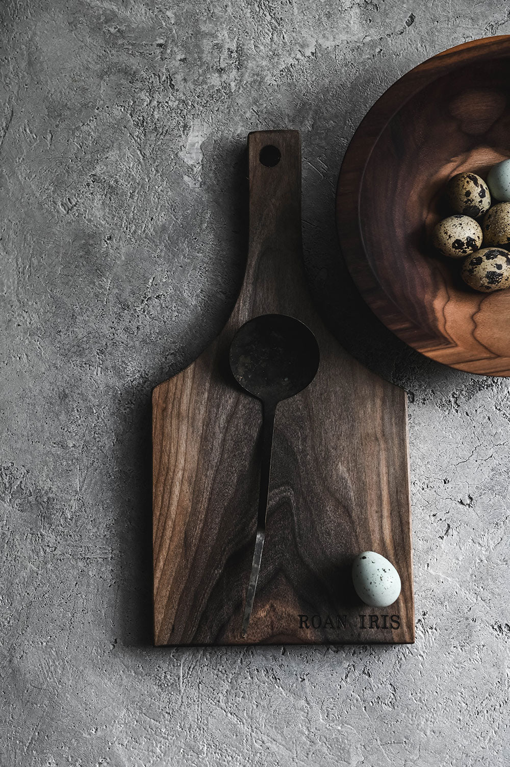 Roan Iris Walnut Pantry Board