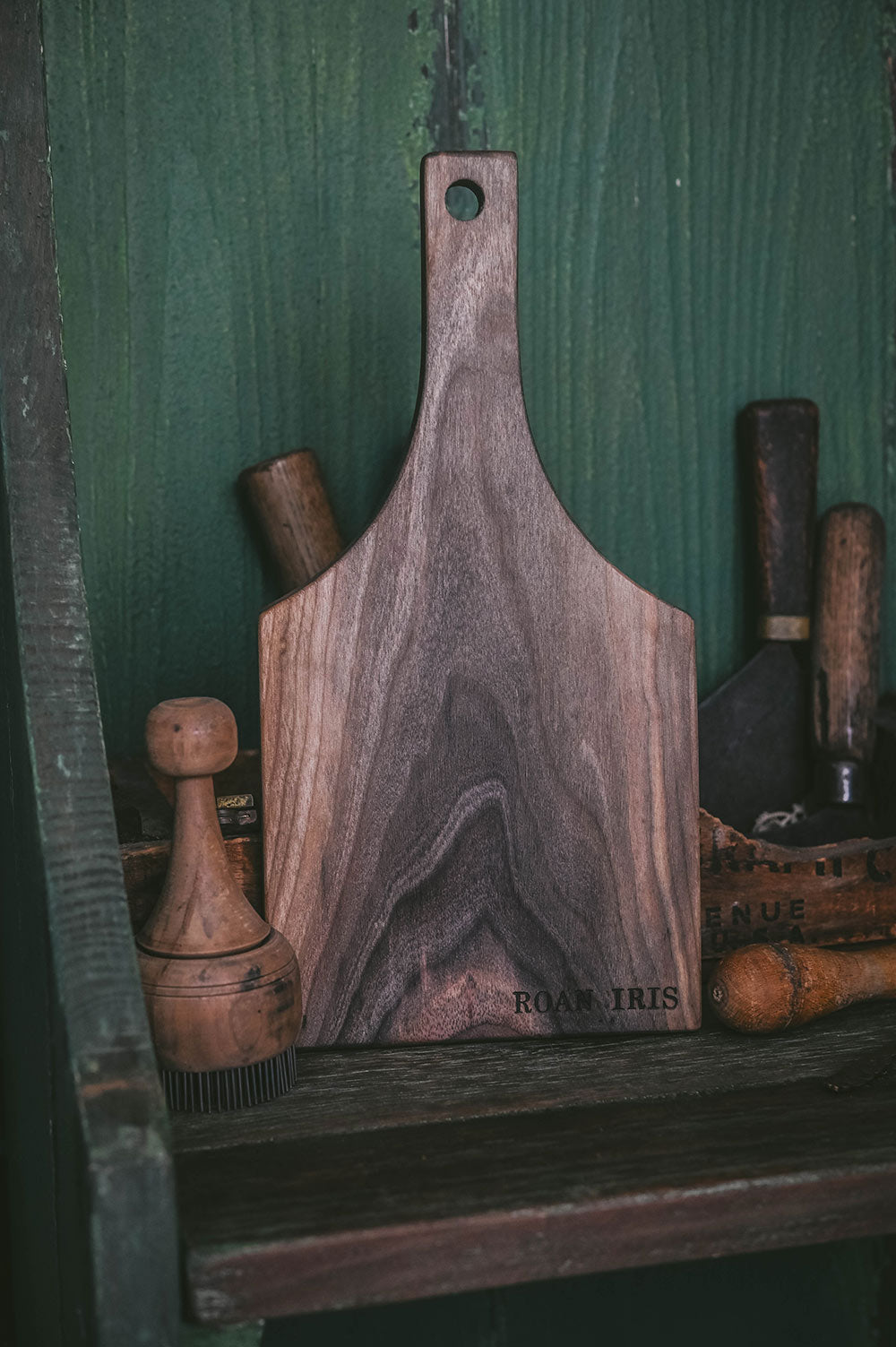 Roan Iris Walnut Pantry Board