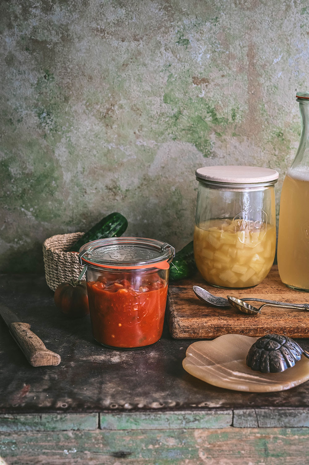 Glass Storage Jar