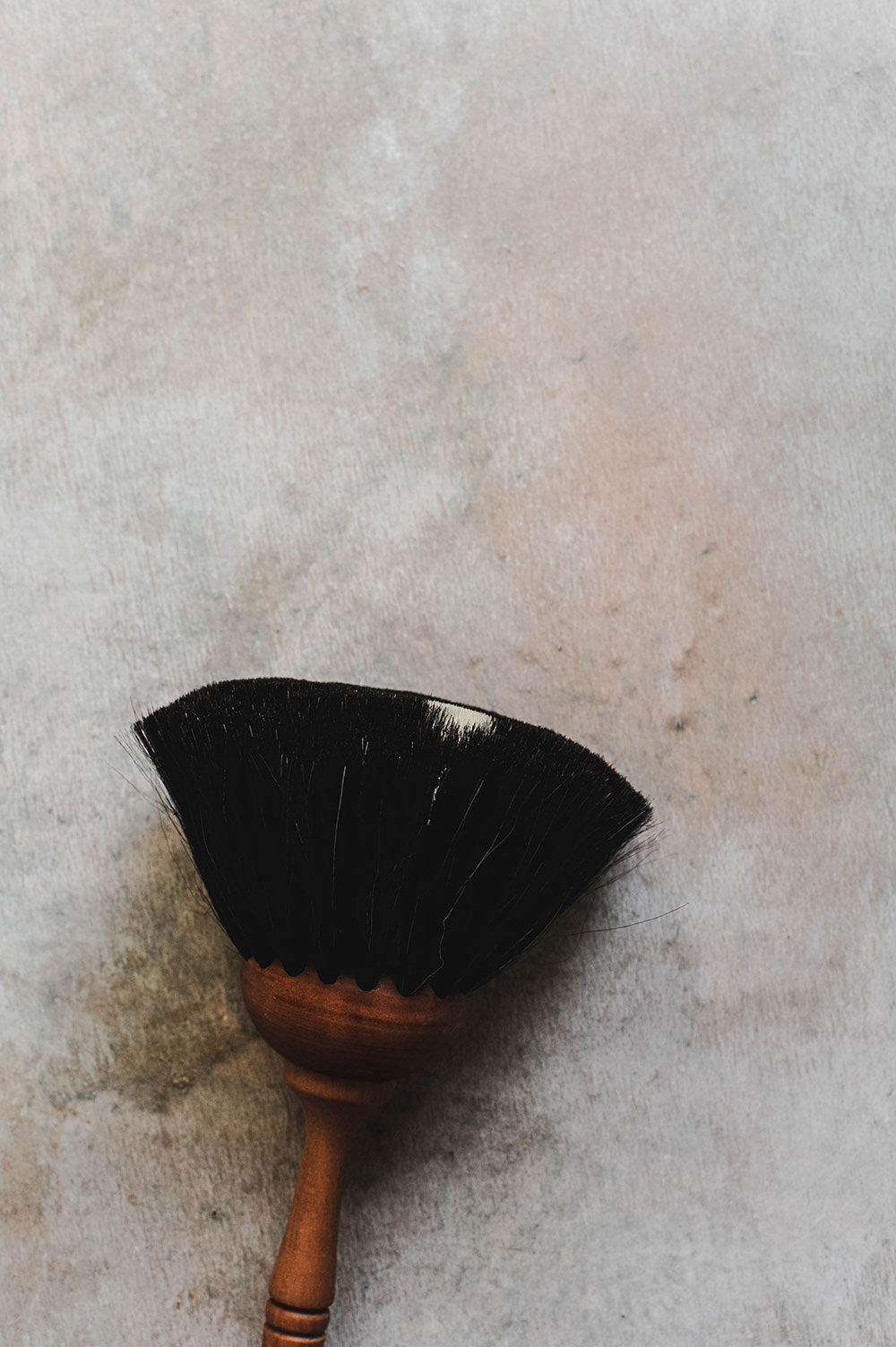 Wooden Whisper Duster - Black