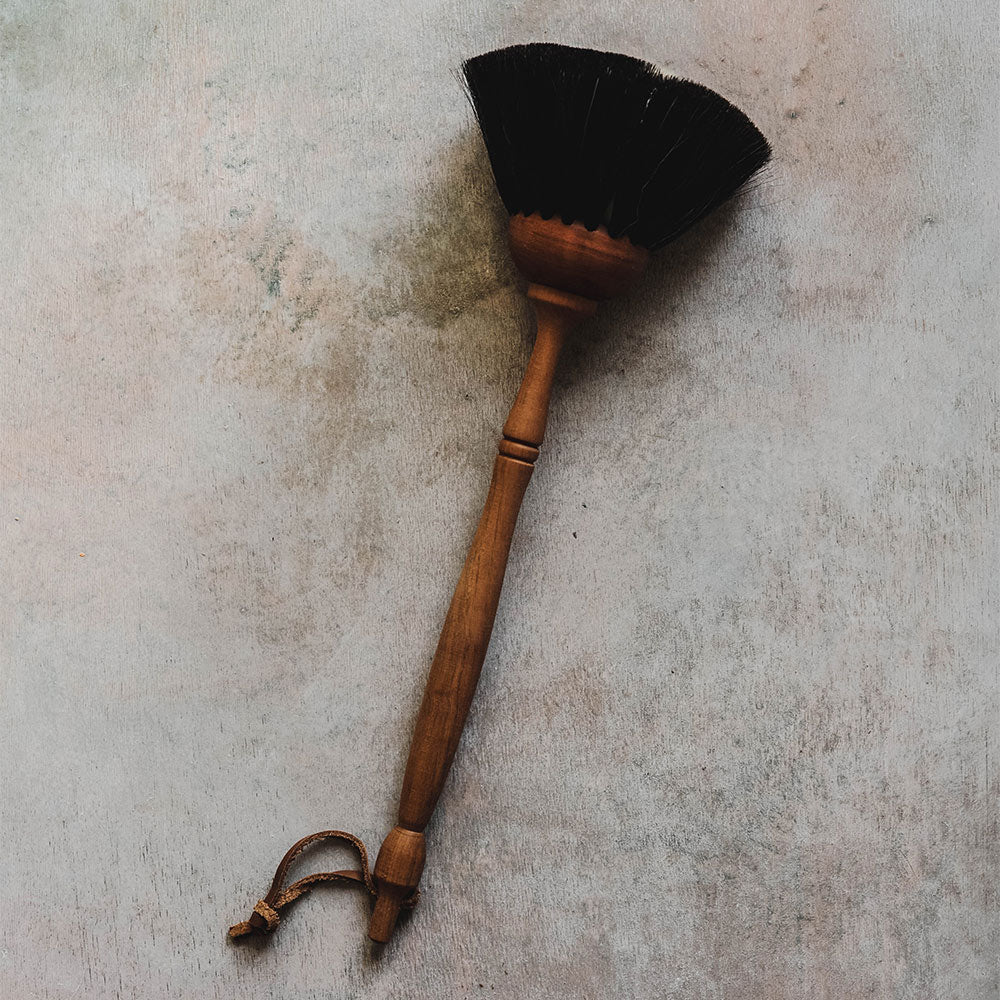 Wooden Whisper Duster - Black