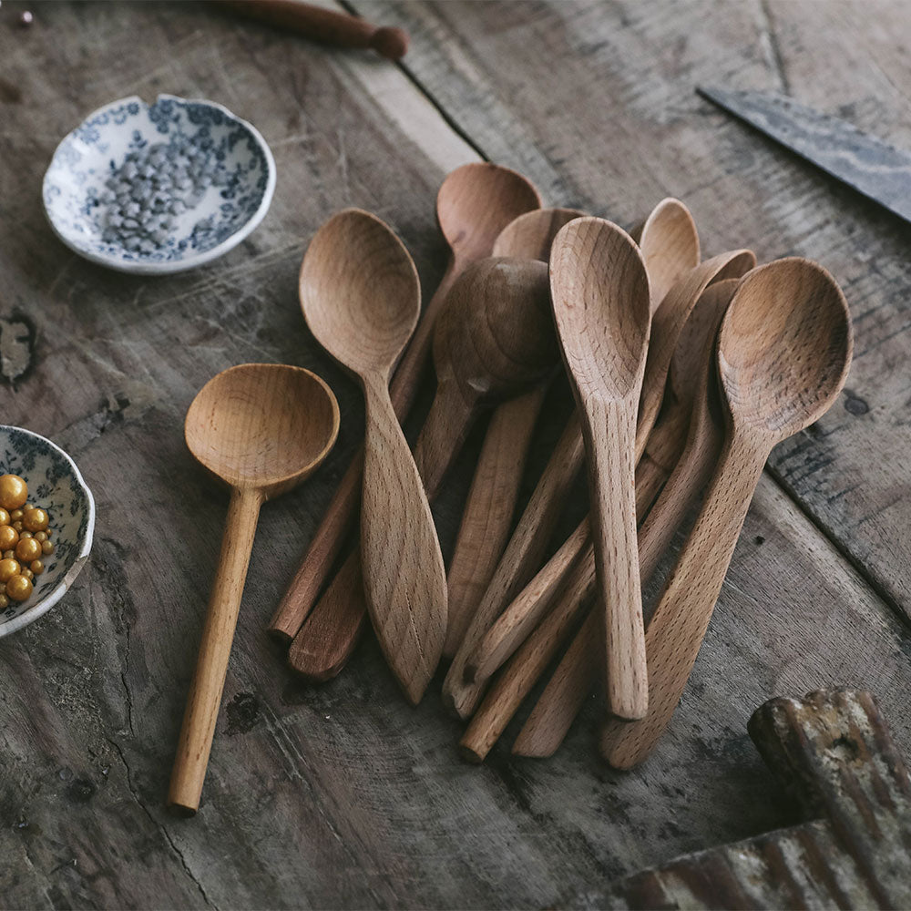 Baker's Dozen Beechwood Spoons - Small