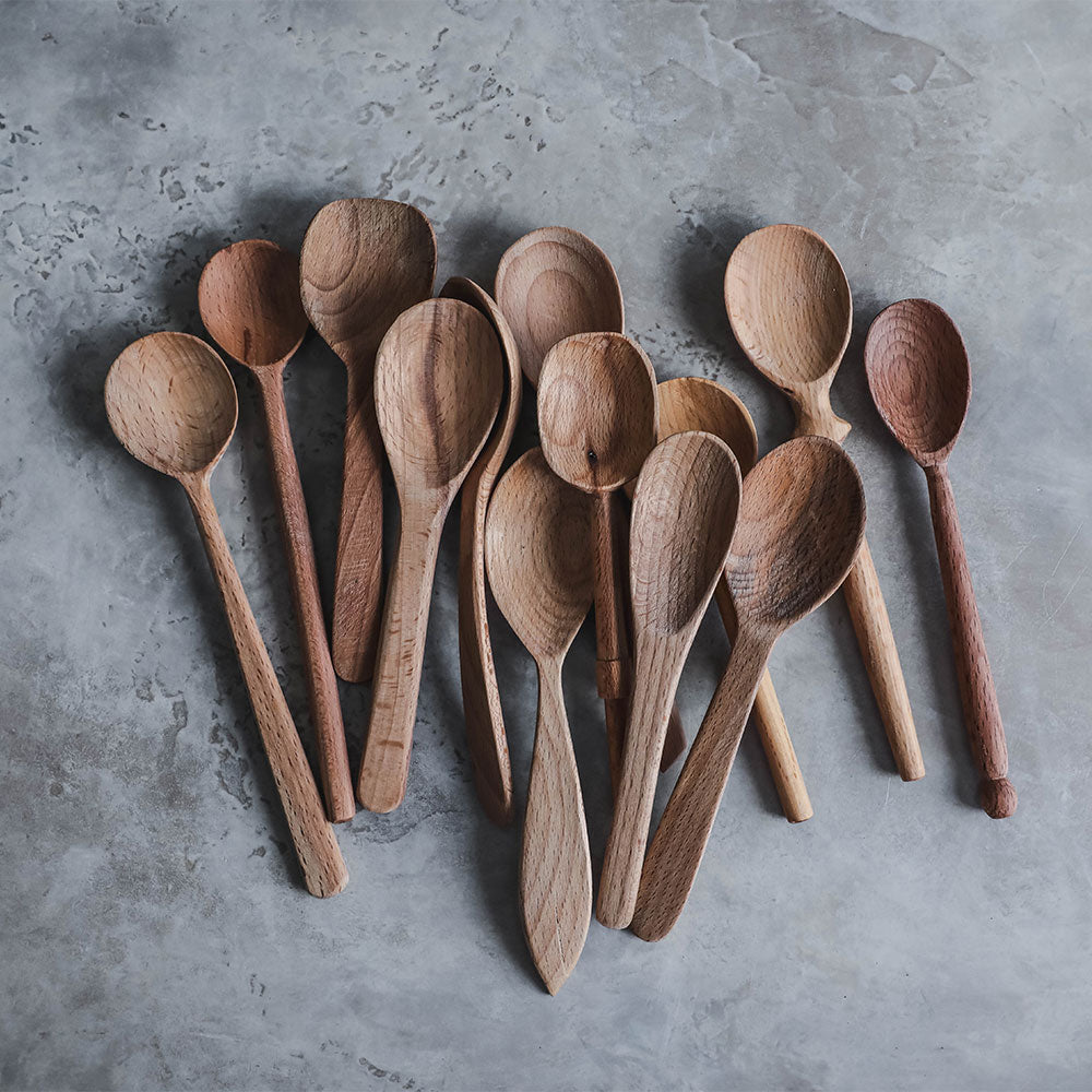 Baker's Dozen Beechwood Spoons - Small