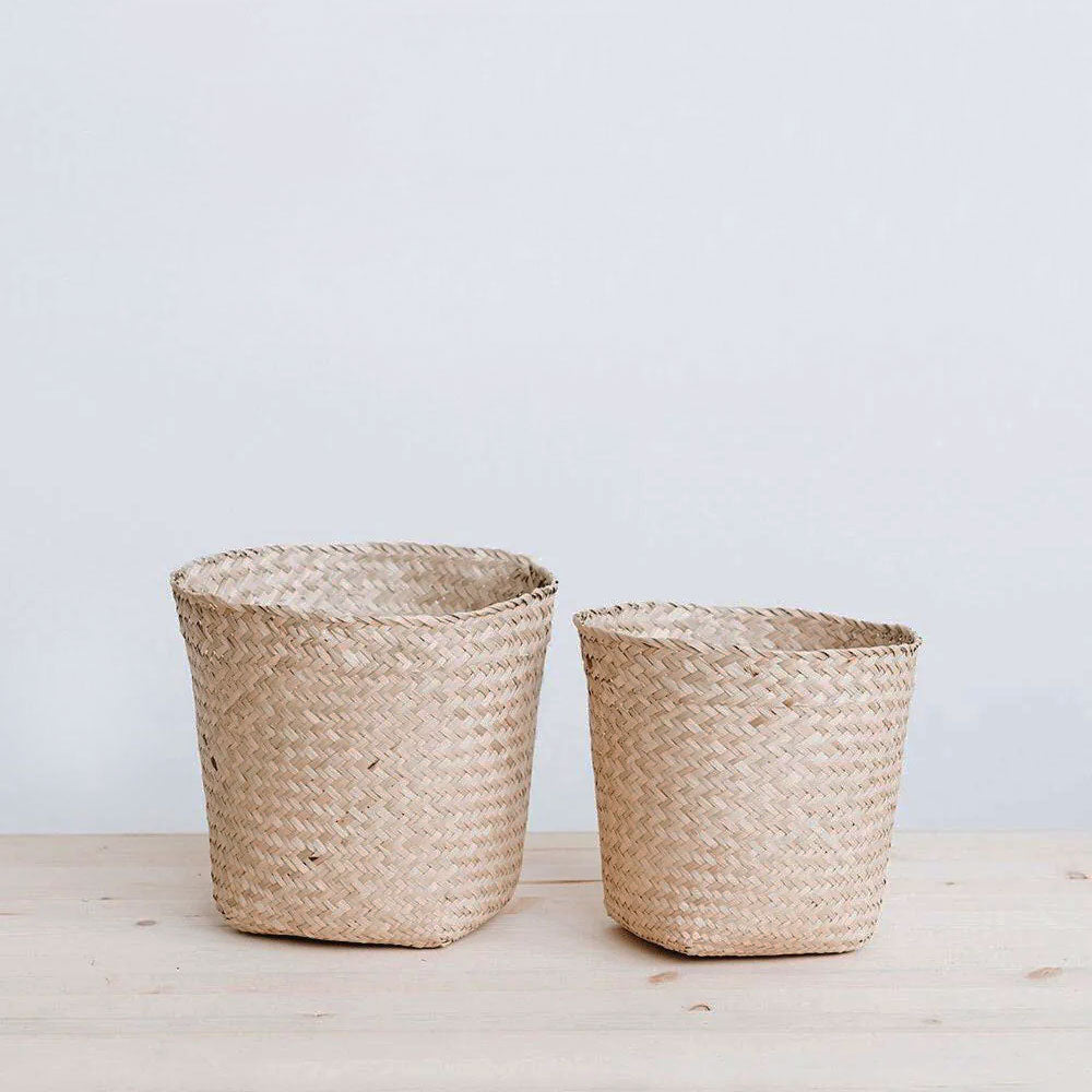 Woven Basket Planter