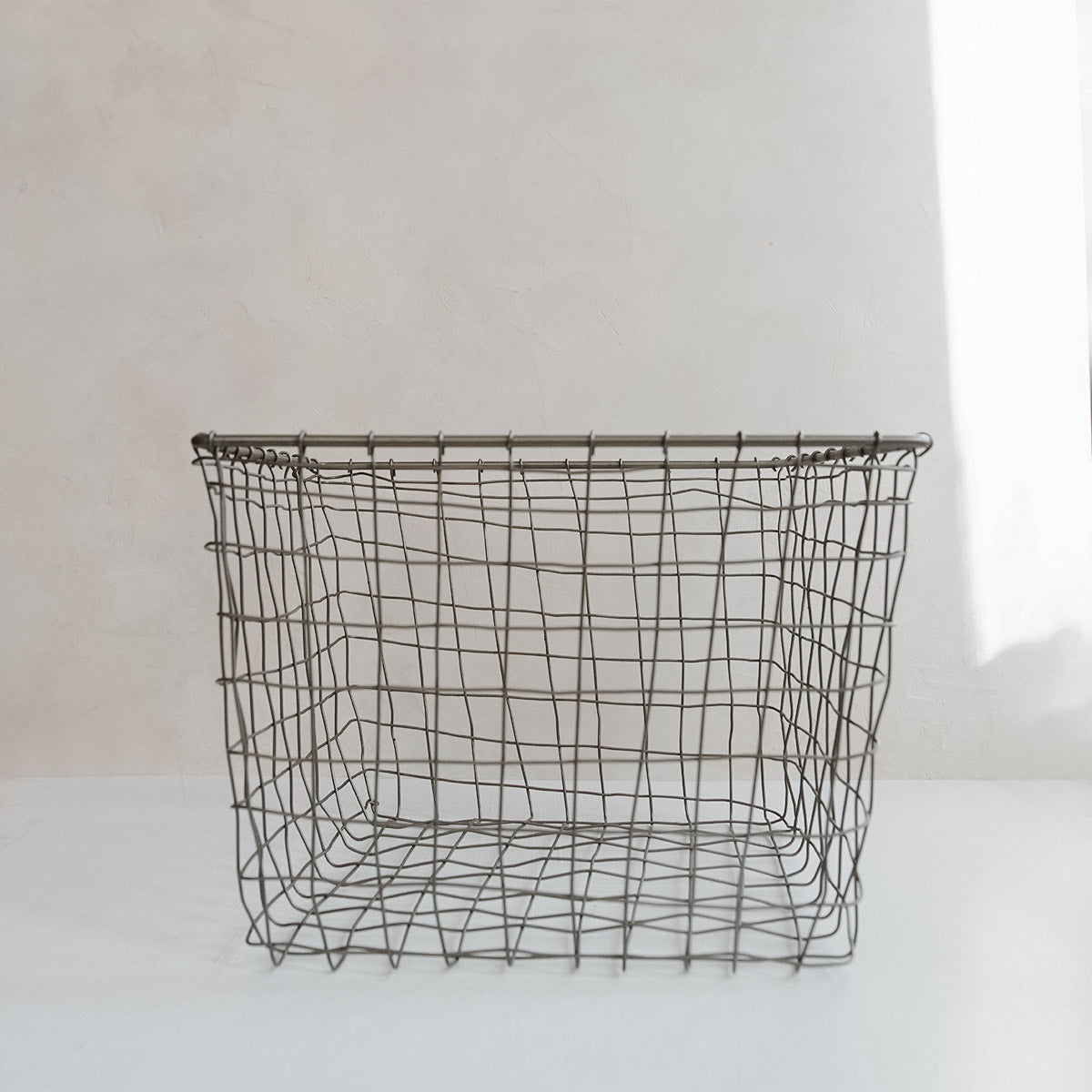 Woven Wire Storage Basket