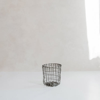 Woven Wire Storage Basket