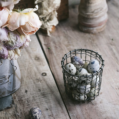 Woven Wire Storage Basket