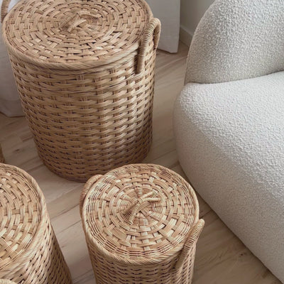 Handwoven Nesting Storage Hamper