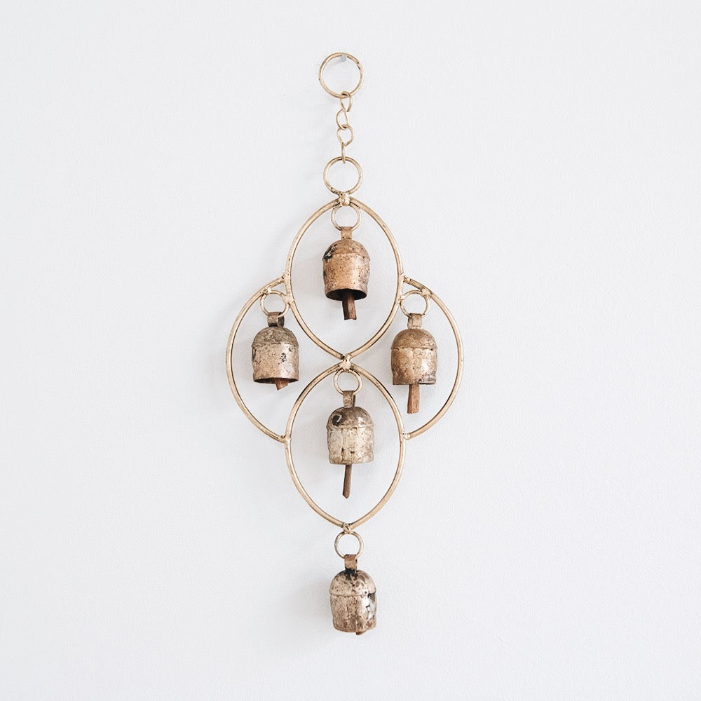 Handmade Copper Bell Chime - Bliss