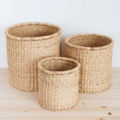 Madison Elephant Grass Basket Trio