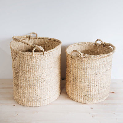 Natural Bolga Hamper Basket Set