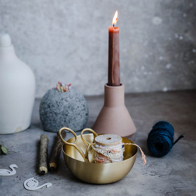 Artisan Brass Bowl Set