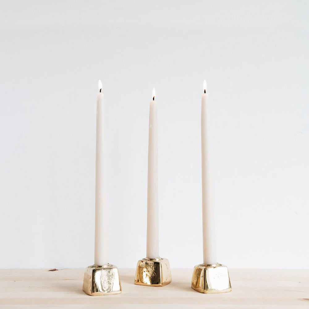 Brass Candlestick Block