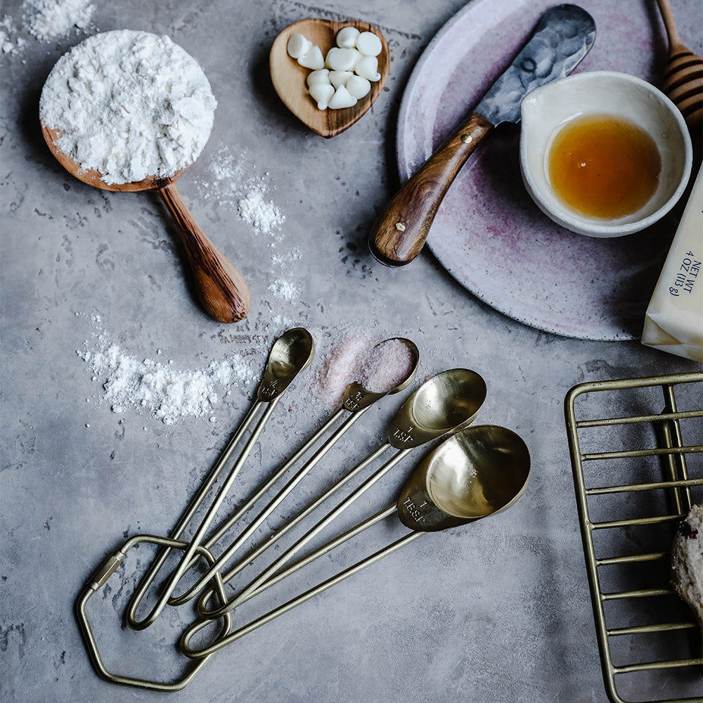 Brass Measuring Spoons