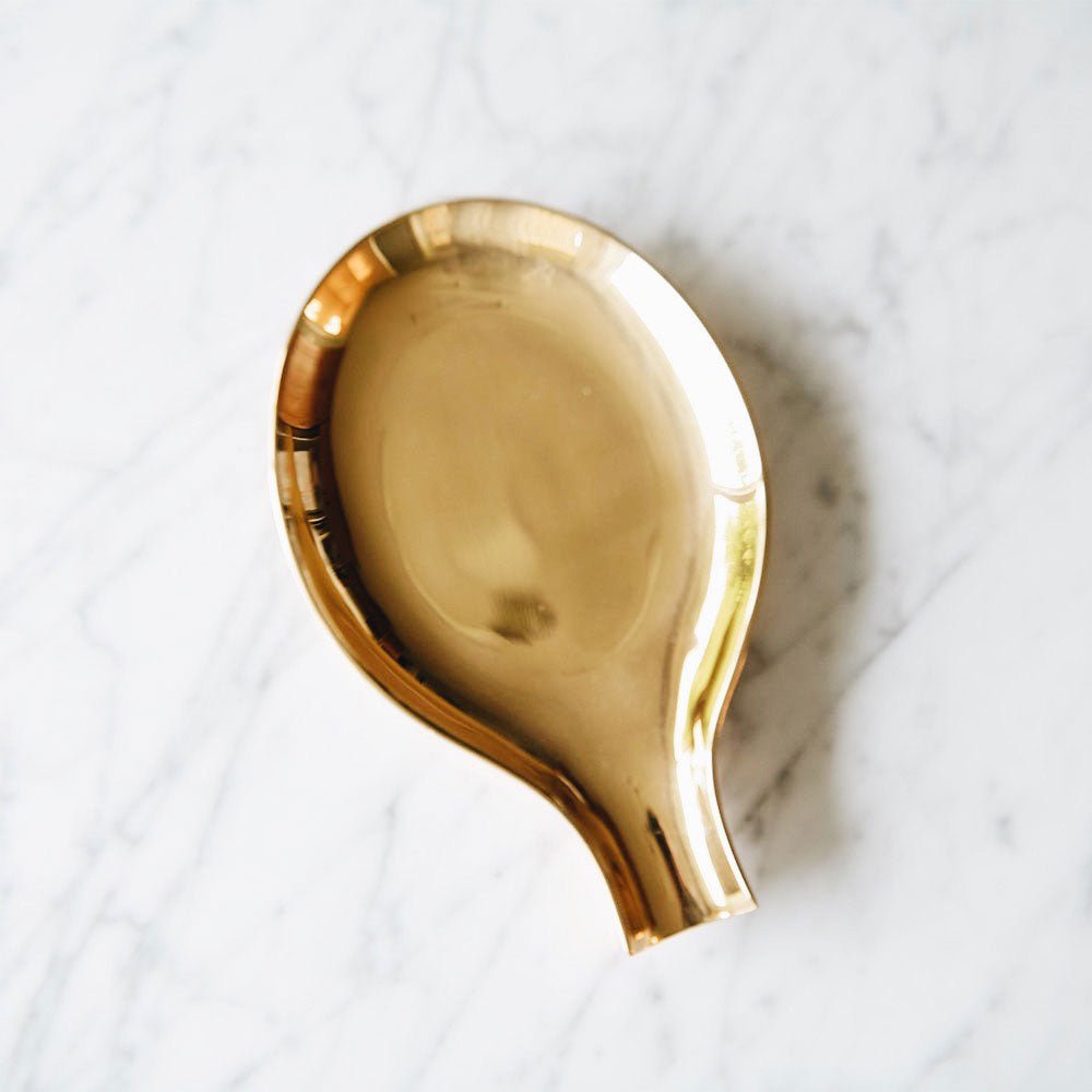 Brass Spoon Rest