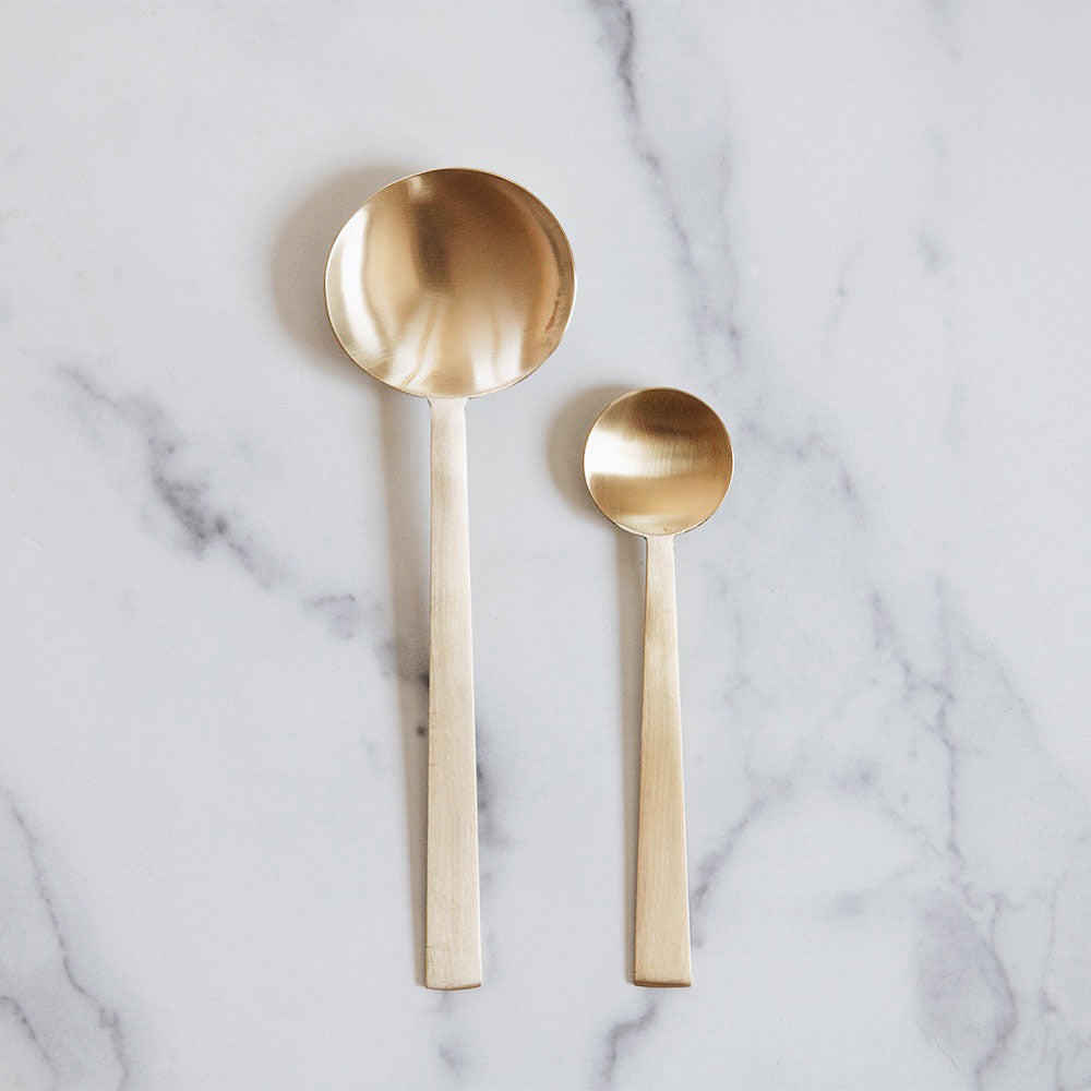 Brass Spoon Set