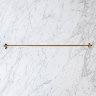 Brass Towel Bar - Extra Long - 27.5"