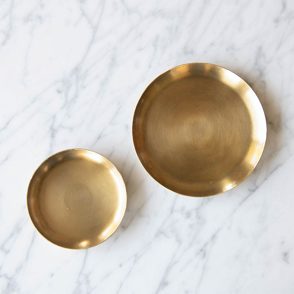 Round Brass Tray