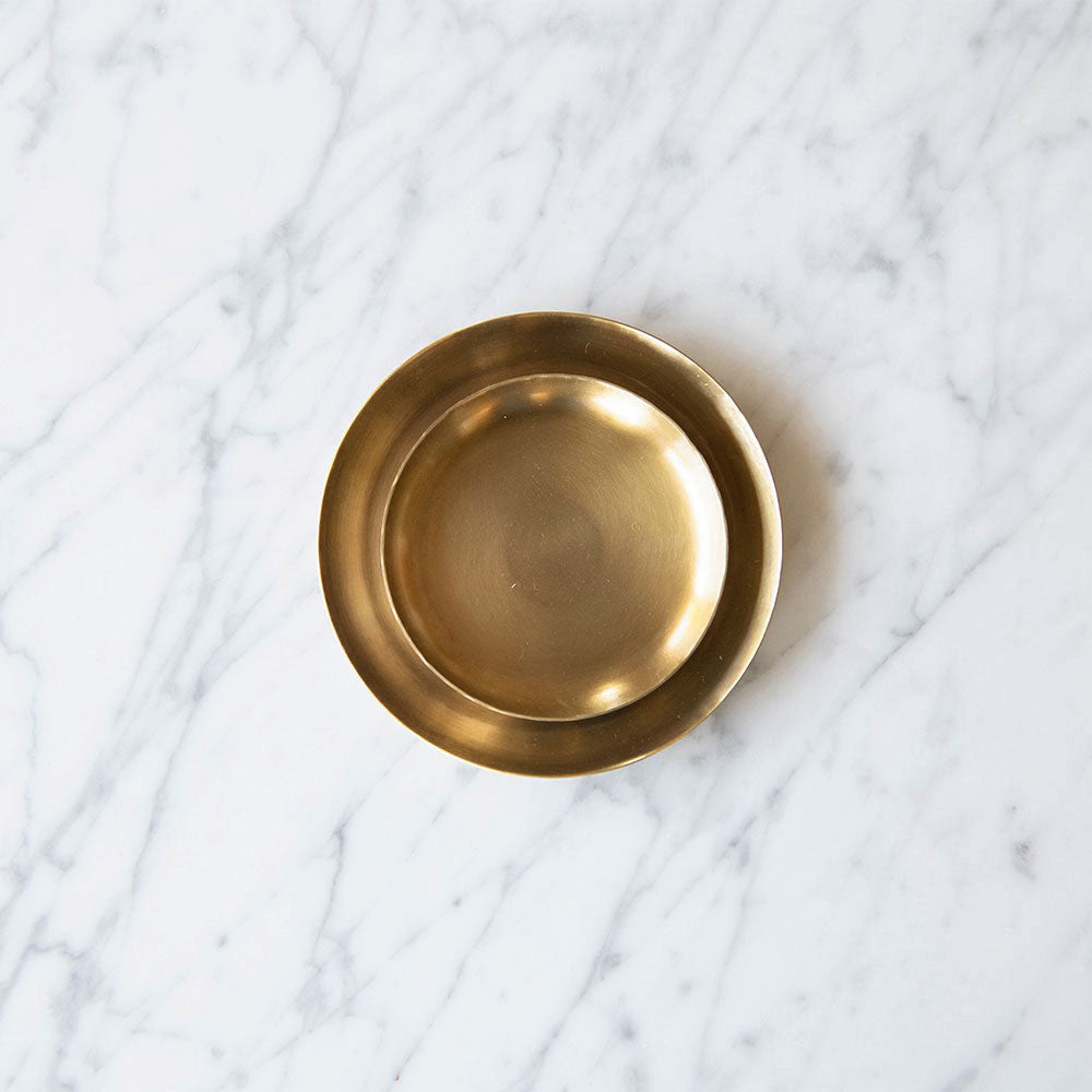 Round Brass Tray