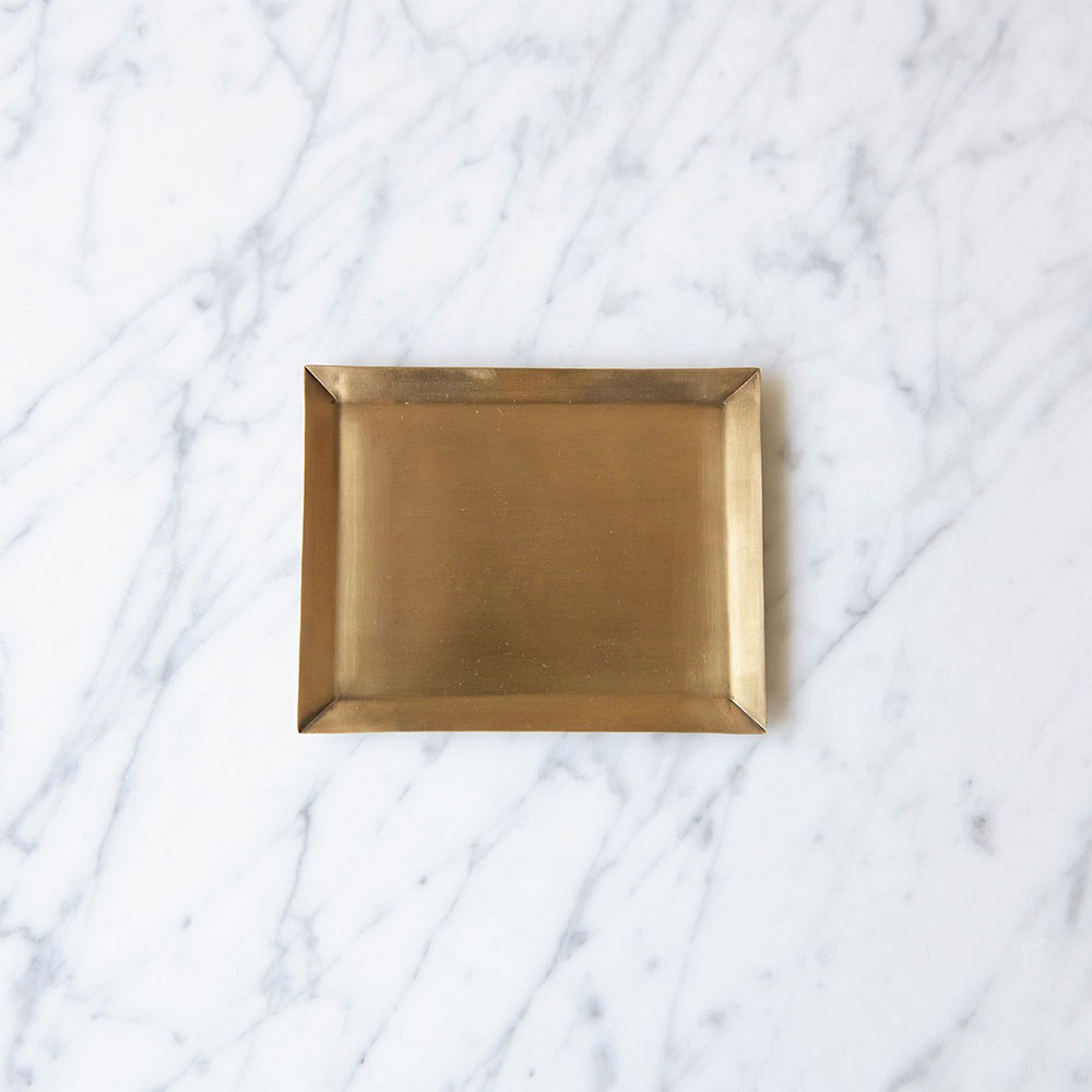 Flat Brass Tray