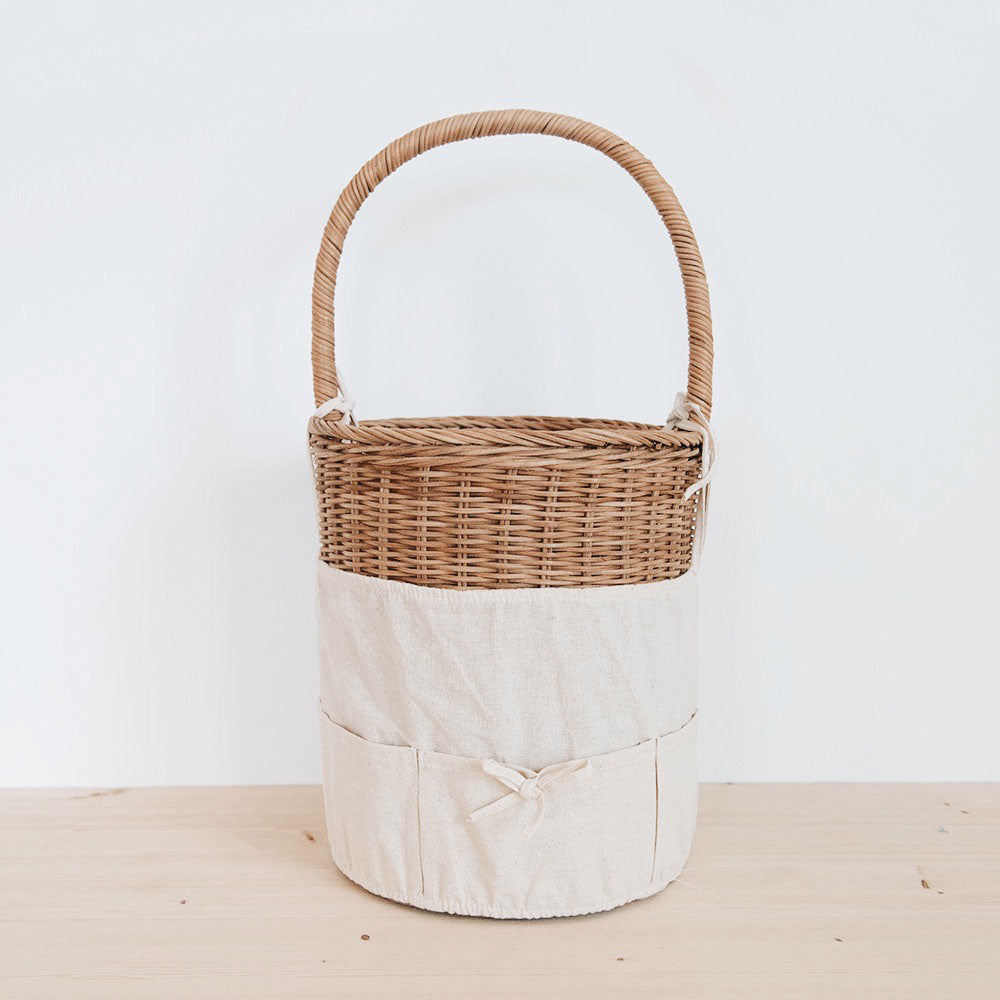 Busby Rattan Basket