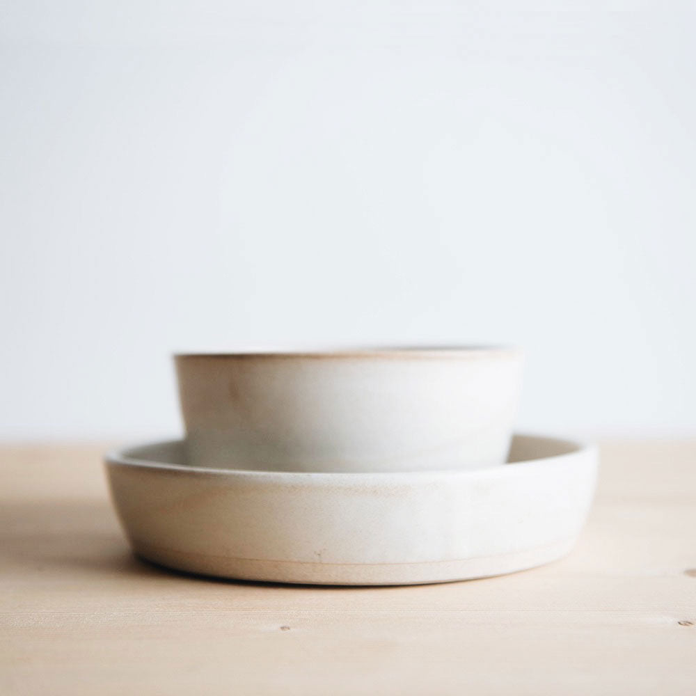 Ceramic Artisan Dinnerware - Natural