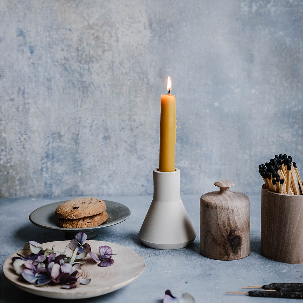 Classic Ceramic Candle Holder