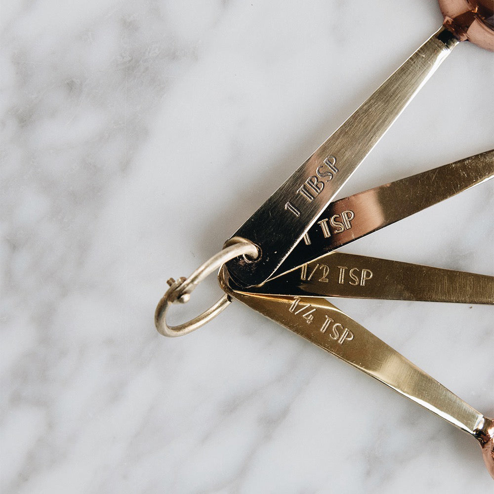 Copper & Brass Measuring Spoons