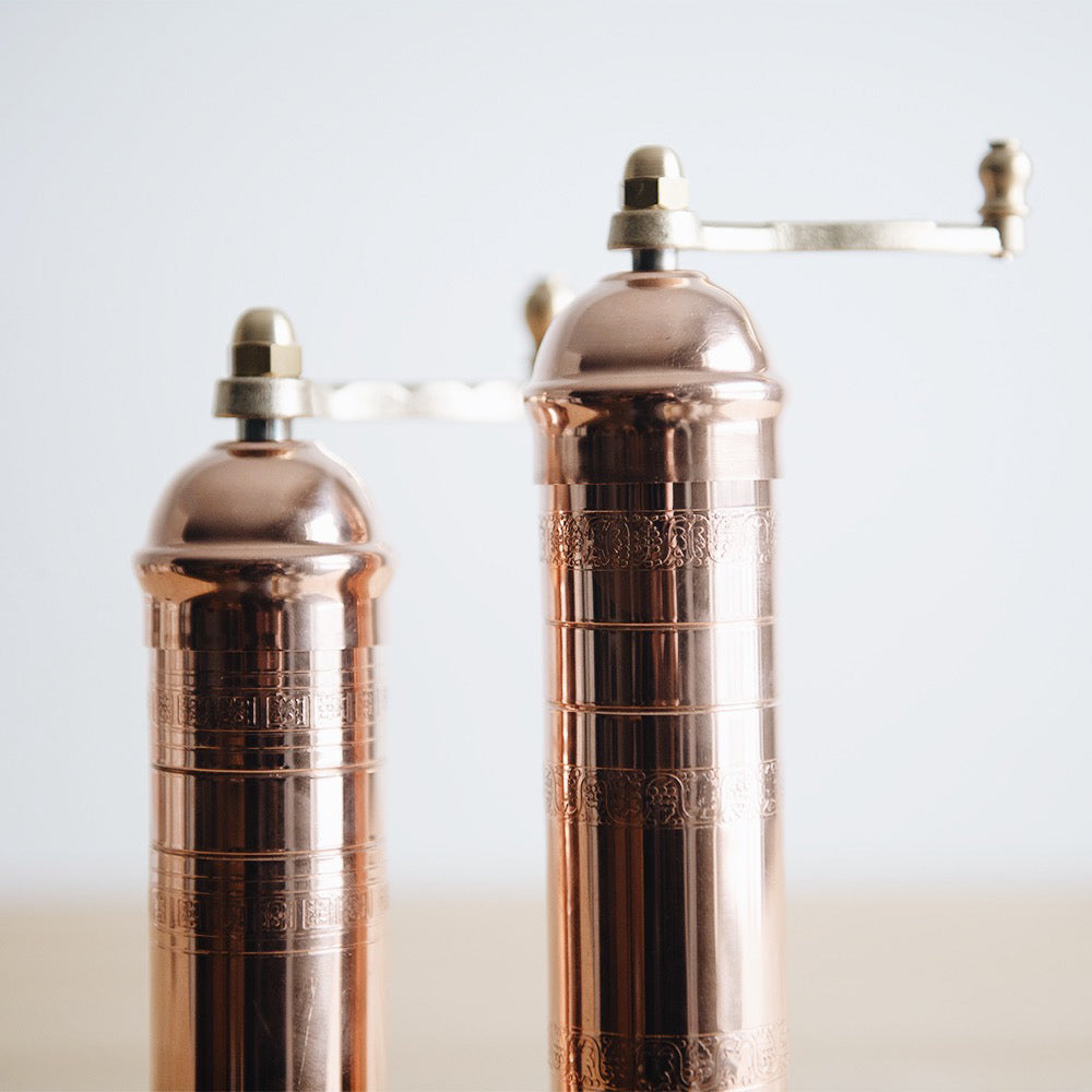 Copper Salt & Pepper Mills