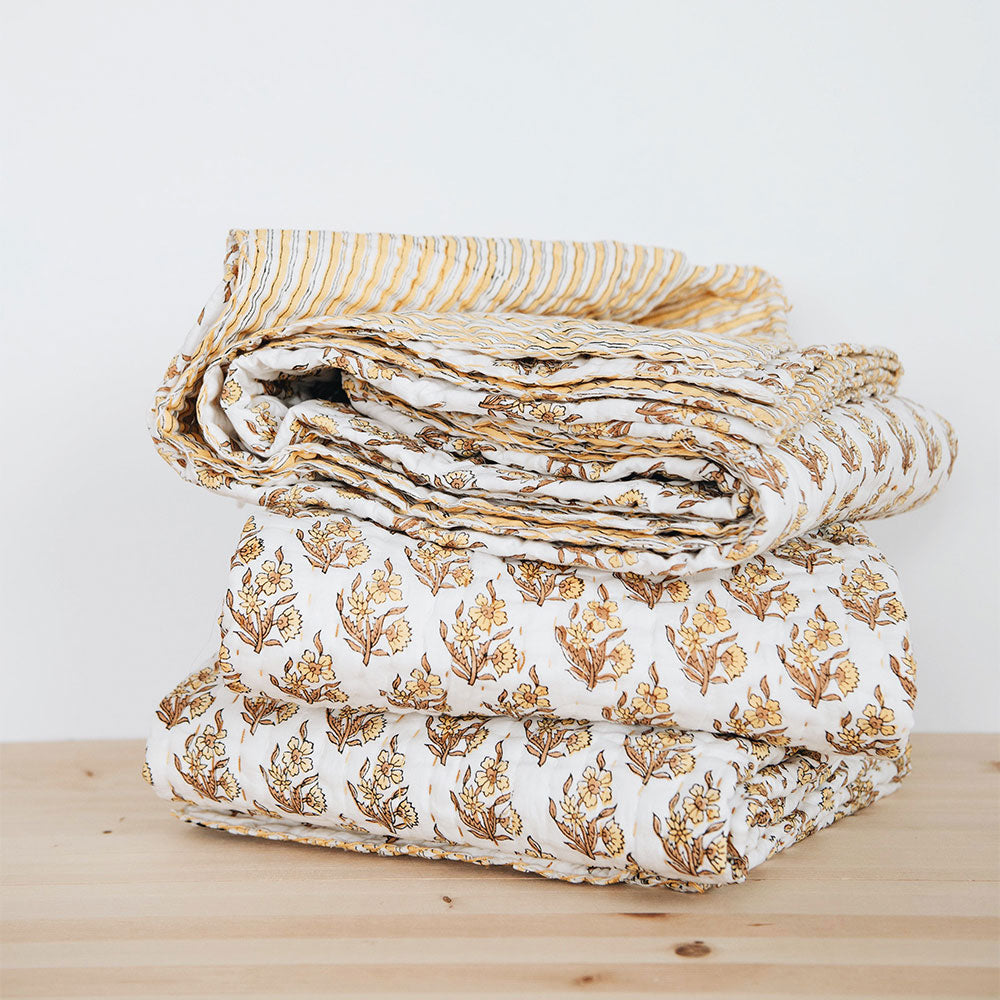 Kantha Quilt No. 0424