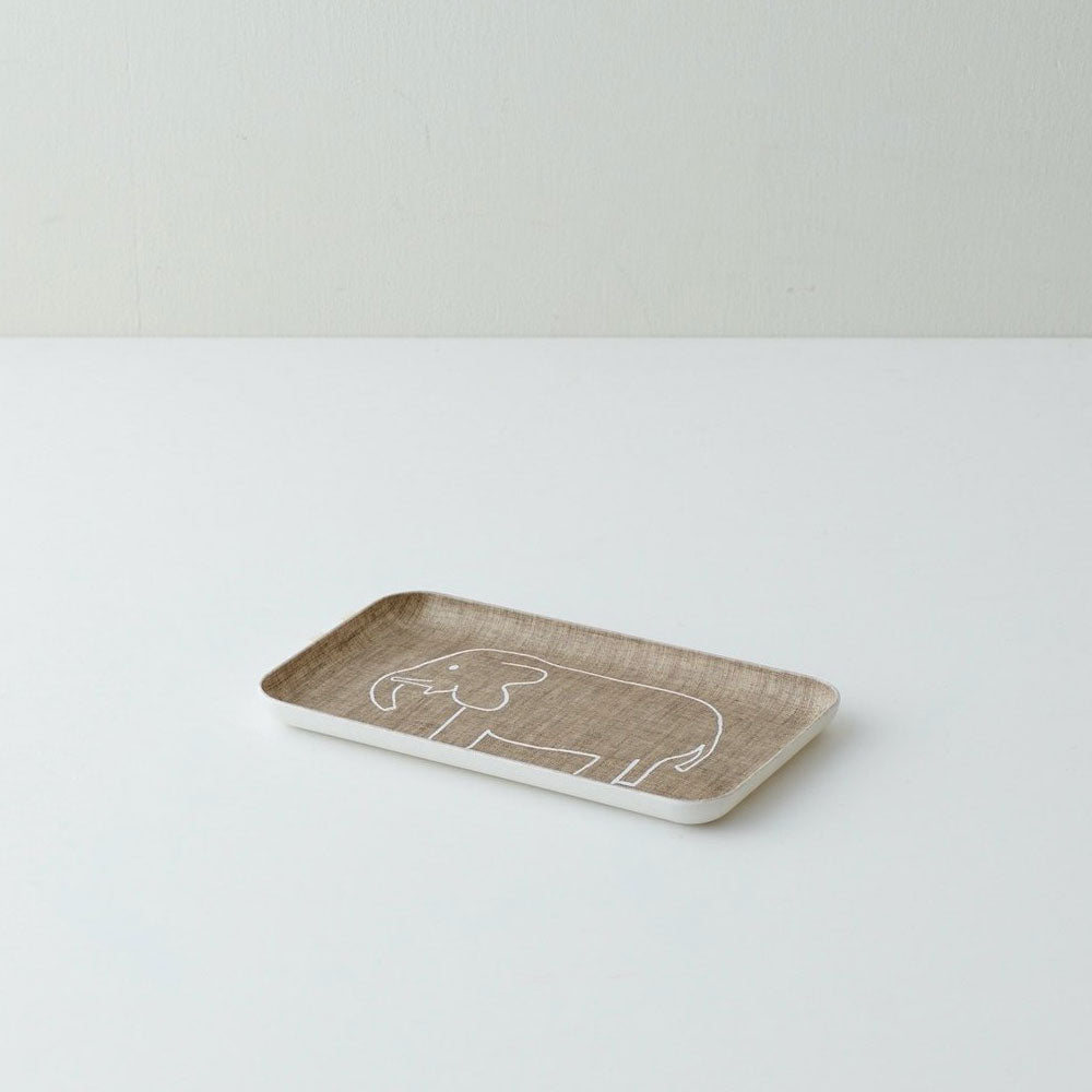 Linen Tray - Elephant