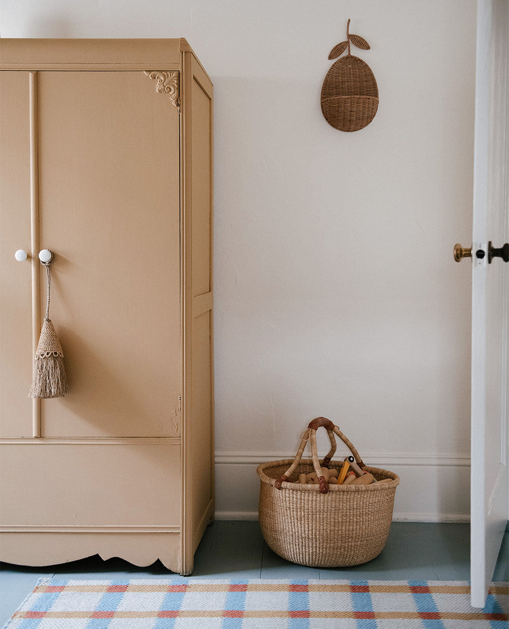 Lemon Wall Basket