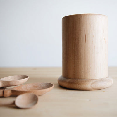 Maple Utensil Canister