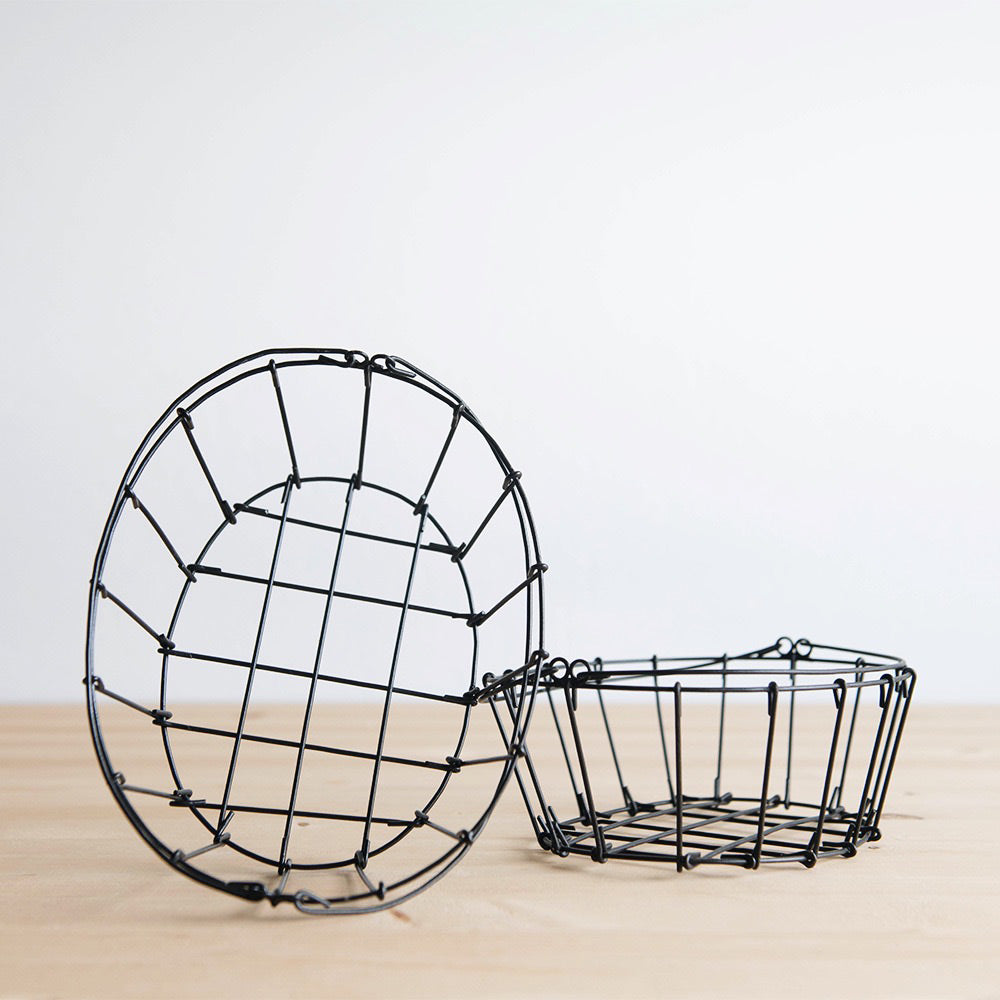 Oval Wire Storage Basket