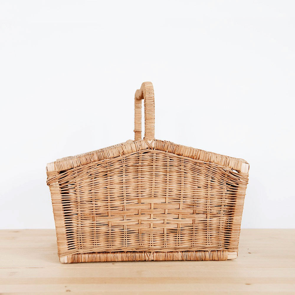 Rattan Picnic Basket