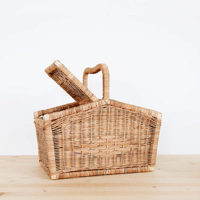 Rattan Picnic Basket