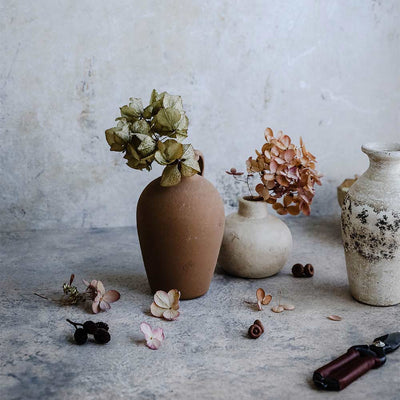 Petite Rustic Clay Vase