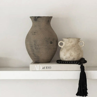 Rustic Clay Vase