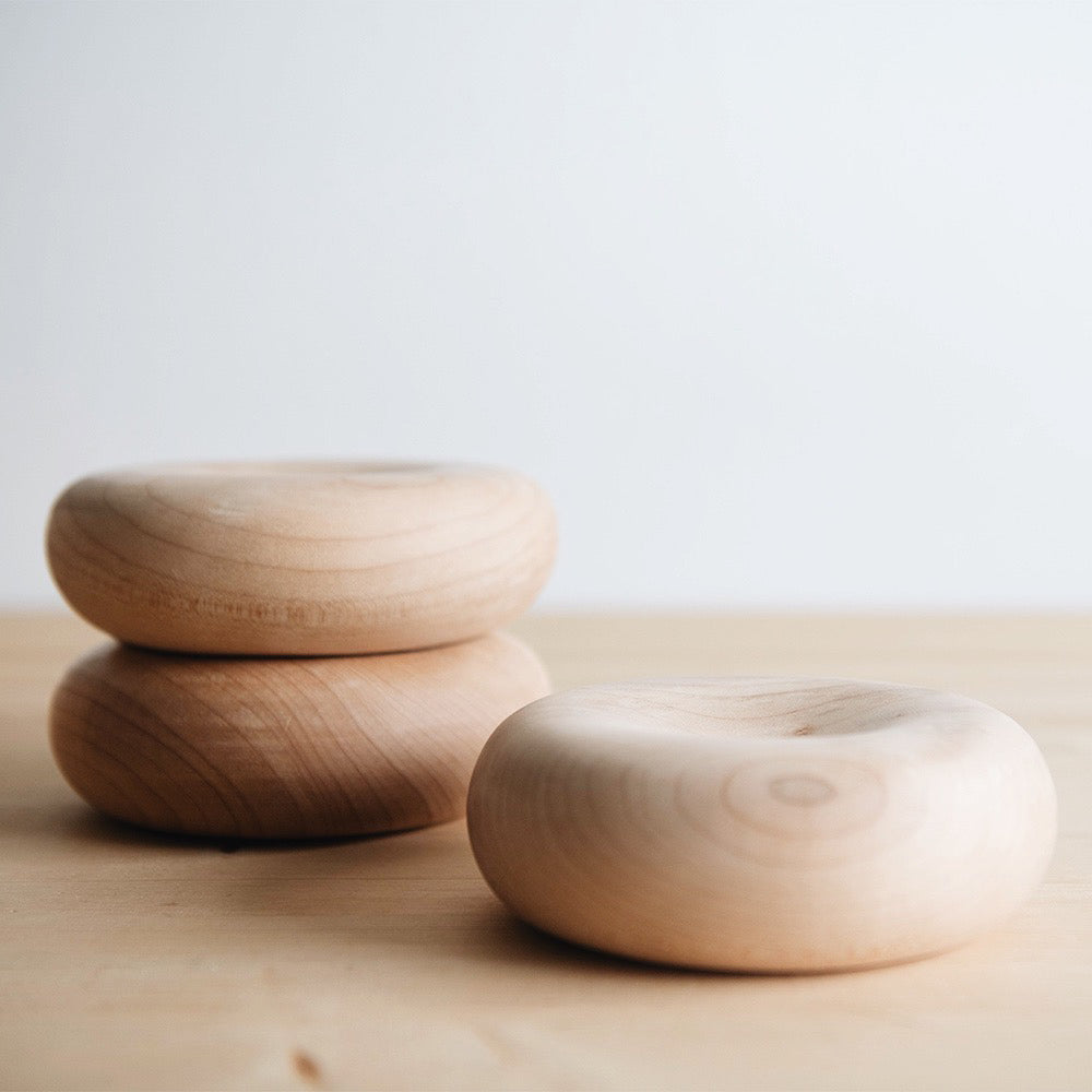 Round Maple Bowl