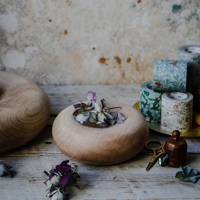 Round Maple Bowl