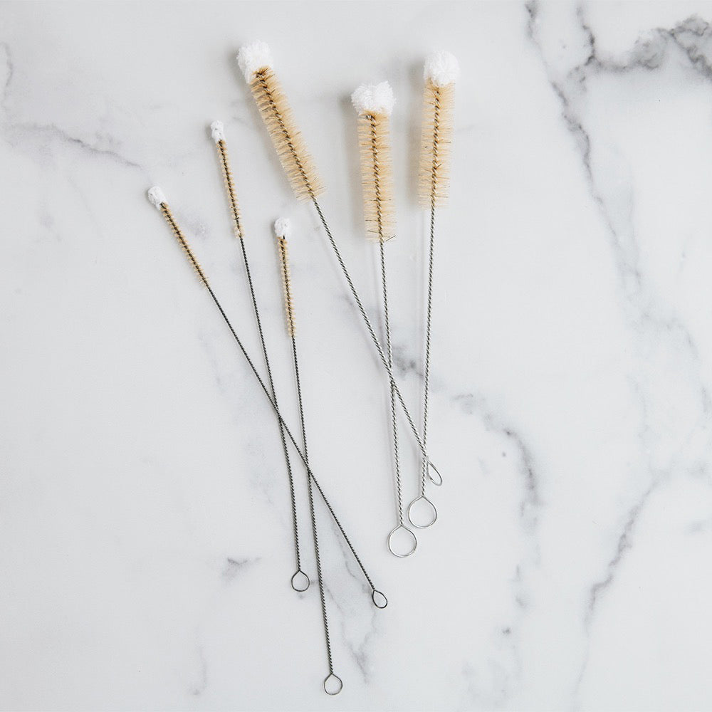 Slim Bristle Brush (set of 2)