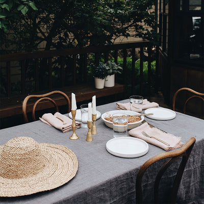 Stonewashed Linen Dinner Napkin