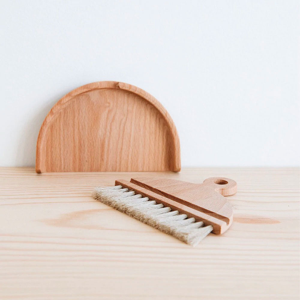 Beech Table Brush & Pan